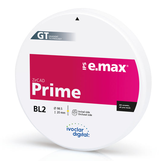 IPS e.max ZirCAD Prime BL2 98.5-20/1