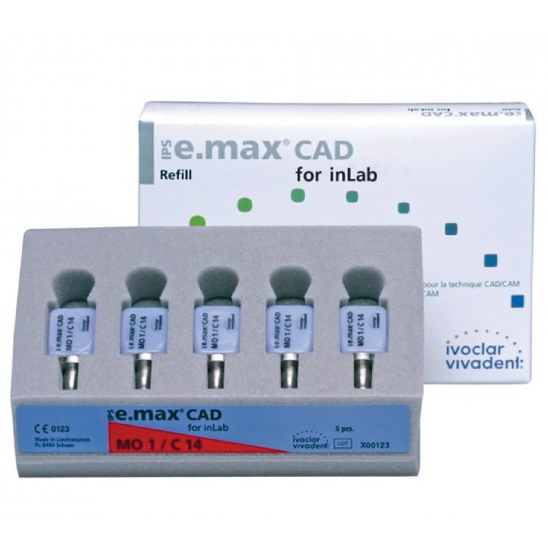 IPS e.max CAD for inLab Size C14 MO 2