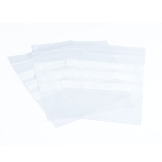 Plastic Minigrip Bags (Write-on) Ref: PA129 - 5&quot; x 7.5&quot;