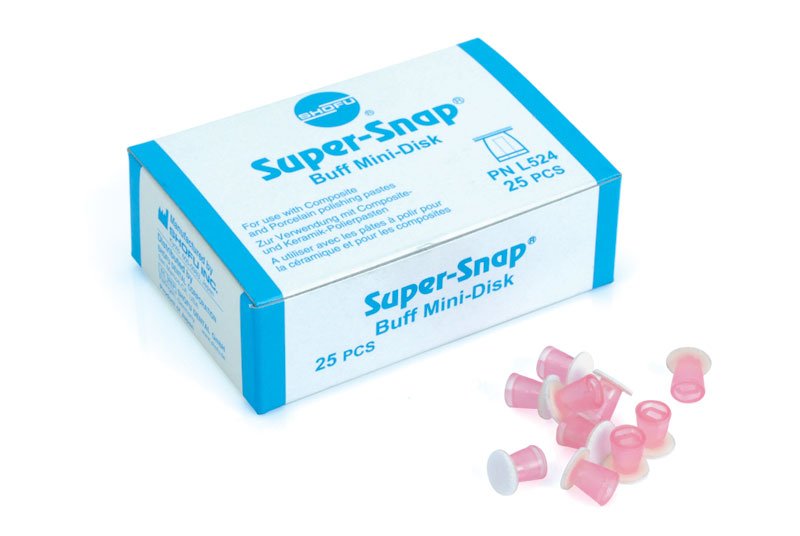 Super-Snap Buff Mini-Disks (L524)