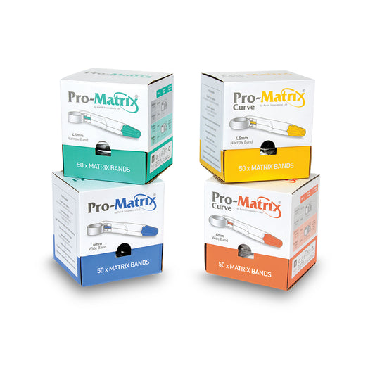 Pro-Matrix Single-Use Matrix Band Narrow - 4.5mm Teal