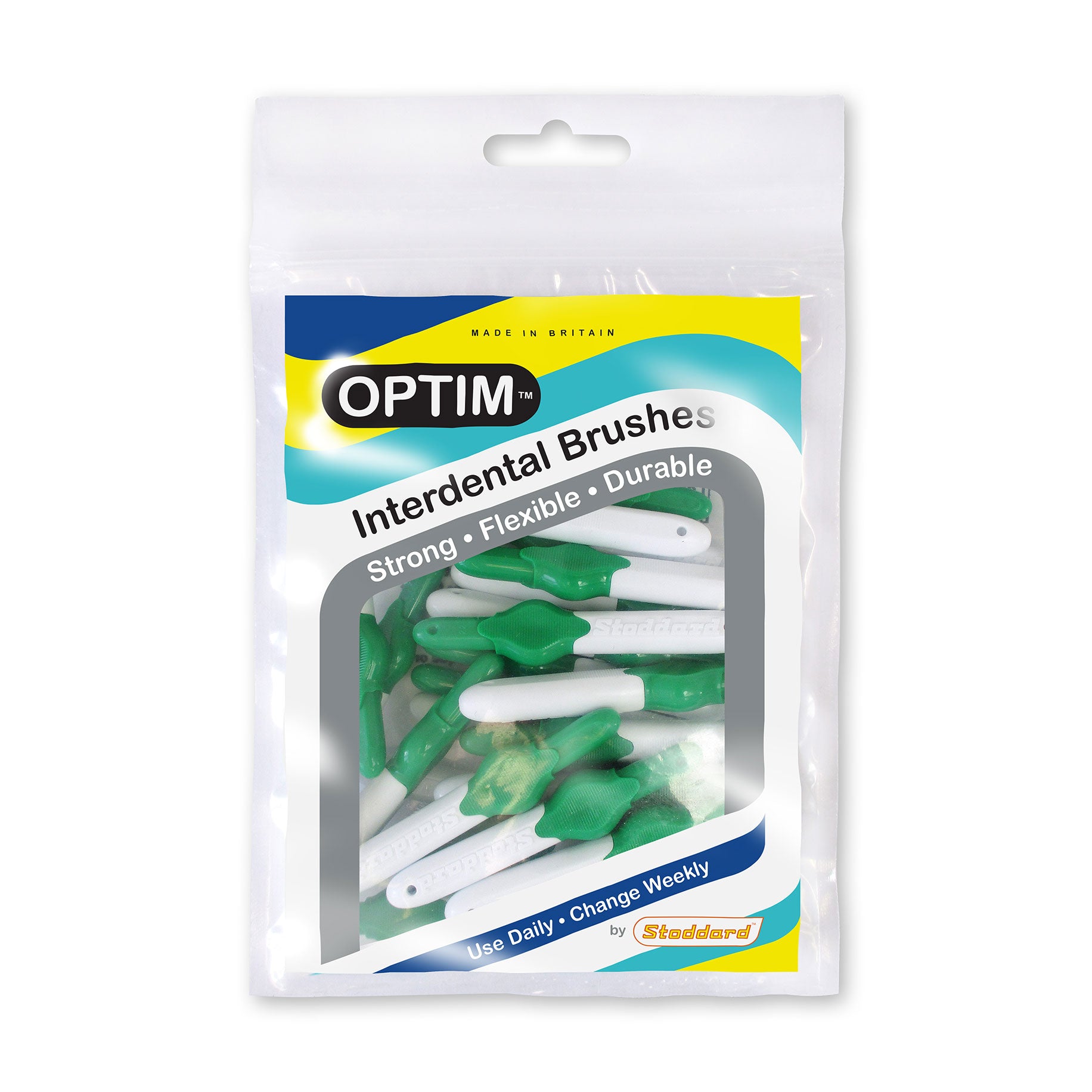 OPTIM Interdental Brush Bulk Packs Medium Green