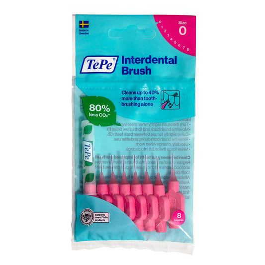 TePe Interdental Brush XXXXFine Pink 0.4mm