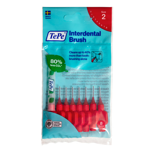 TePe Interdental Brush XXFine Red 0.5mm