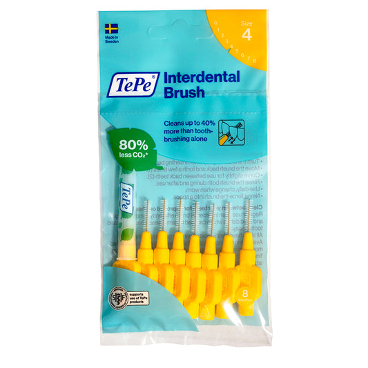 TePe Interdental Brush Fine Yellow 0.7mm