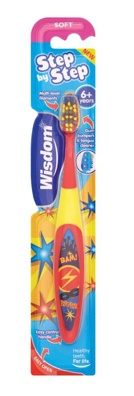 Step by Step Toothbrushes 6-8 years