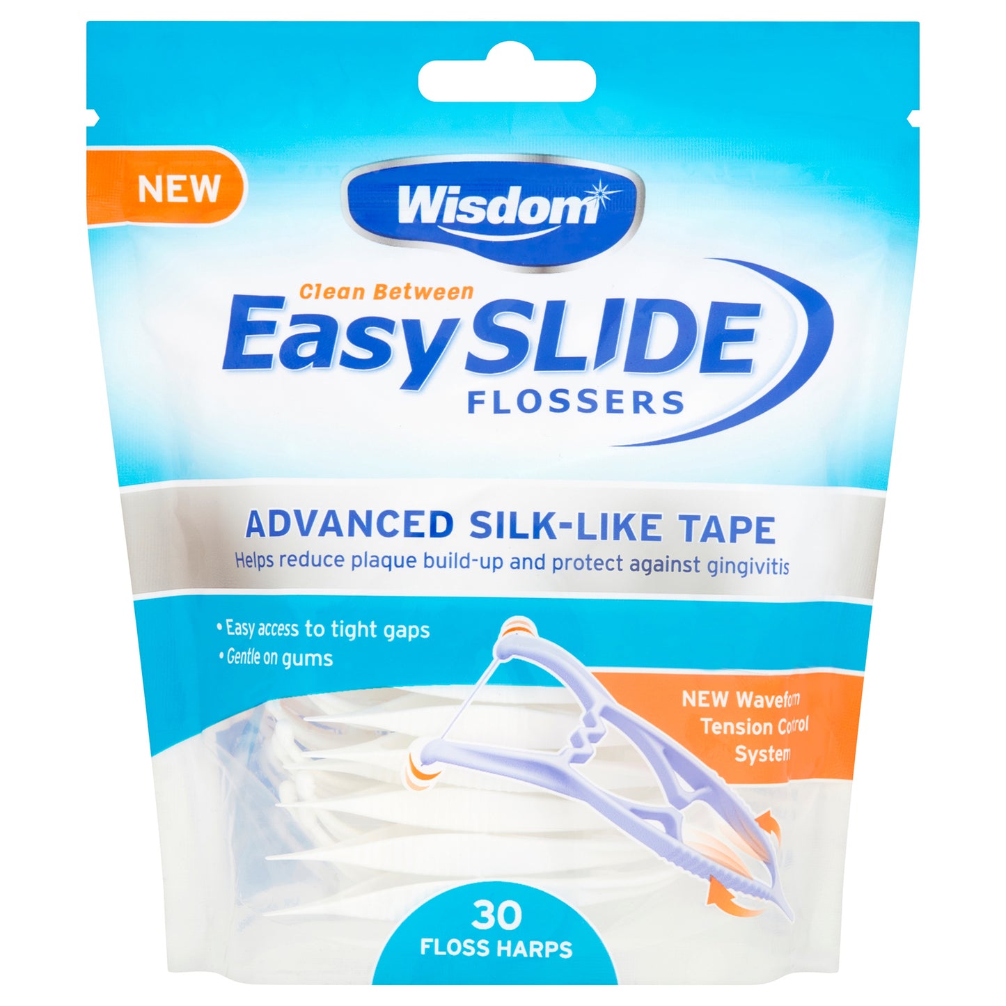 Clean Between Easy Slide Tensioning Floss Harps