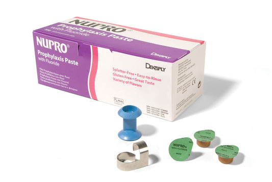 NUPRO Paste Cups Medium - Mint (without fluoride)