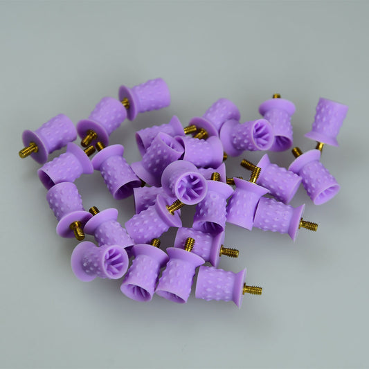 Prophy Cups Screw-Type, Soft Violet