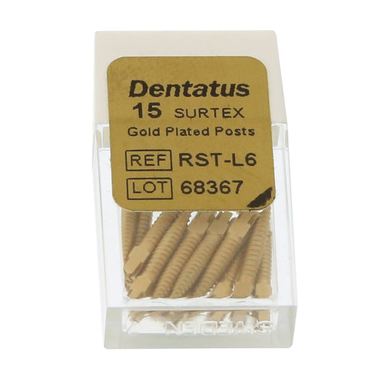Gold Plated Posts Refills Long 6