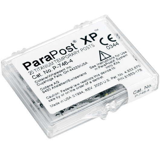 ParaPost XP Titanium Temporary Posts P746-4    1.00mm    Yellow