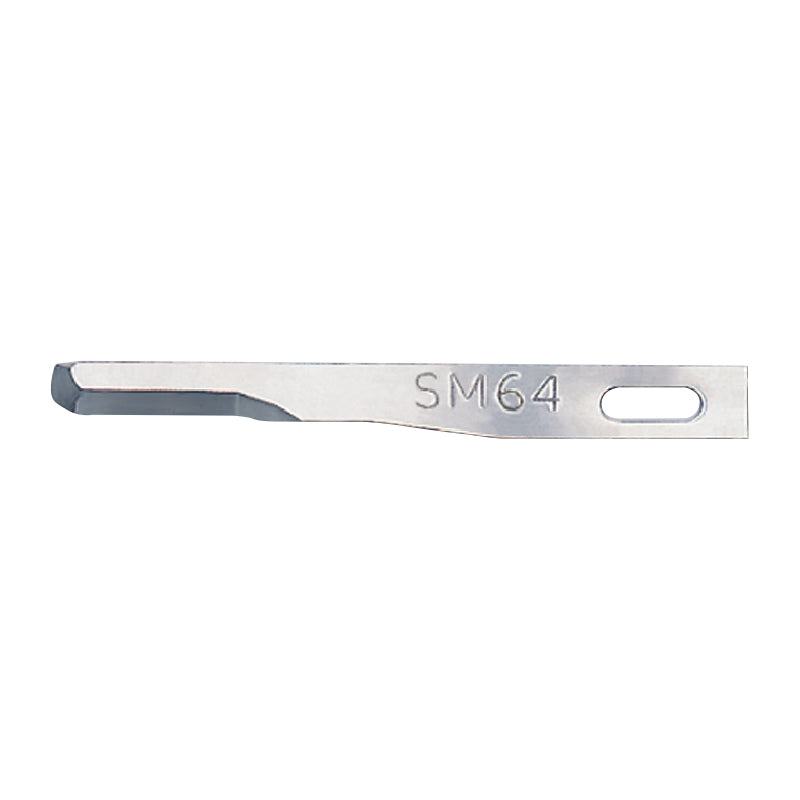 Scalpel Blades - Red, Sterile Stainless Steel, Fine No. SM64