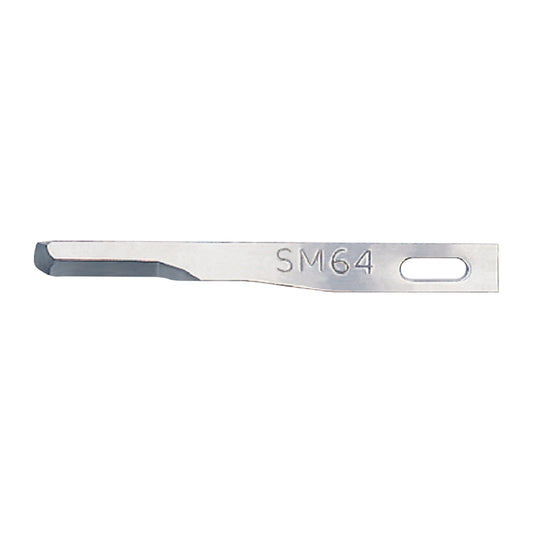 Scalpel Blades - Red, Sterile Stainless Steel, Fine No. SM64