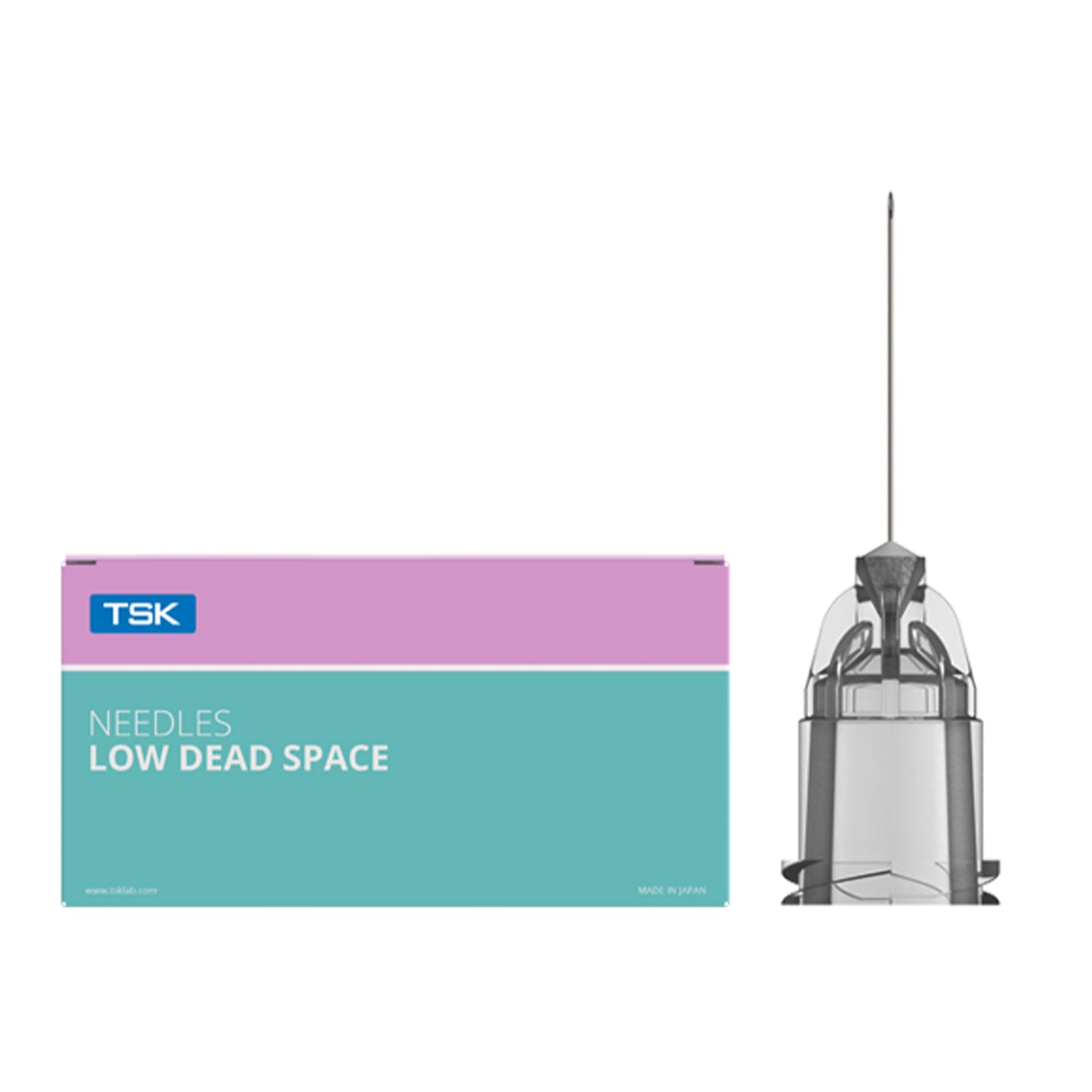 TSK Sharp Needles STERiJECT LDS Low Dead Space Hub TSKiD Standard 33G x 9mm (3/8")