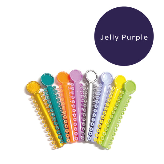 Elastomeric Ligatures Regular Jelly Purple