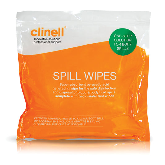 Clinell Body Spill Wipes